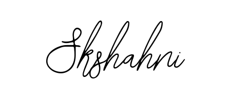 Download transparent PNG signature for name Skshahni styled with Bearetta-2O07w font. Ready to paste directly into PDF and Word agreements. Skshahni signature style 12 images and pictures png