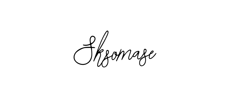 The best way (Bearetta-2O07w) to make a short signature is to pick only two or three words in your name. The name Sksomase include a total of six letters. For converting this name. Sksomase signature style 12 images and pictures png