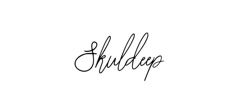 Skuldeep stylish signature style. Best Handwritten Sign (Bearetta-2O07w) for my name. Handwritten Signature Collection Ideas for my name Skuldeep. Skuldeep signature style 12 images and pictures png