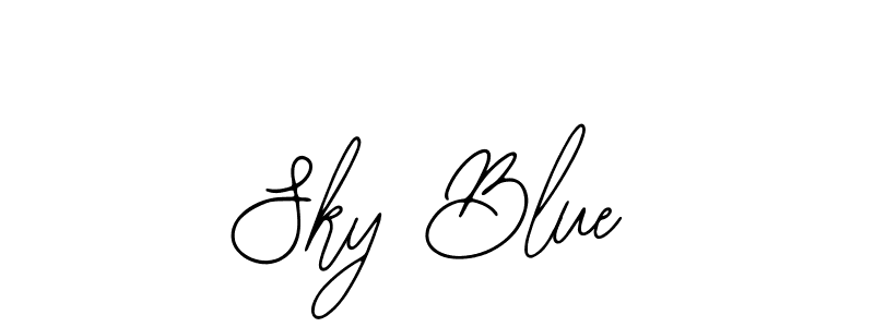 Make a beautiful signature design for name Sky Blue. With this signature (Bearetta-2O07w) style, you can create a handwritten signature for free. Sky Blue signature style 12 images and pictures png