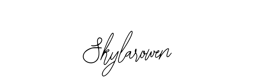 How to make Skylarowen signature? Bearetta-2O07w is a professional autograph style. Create handwritten signature for Skylarowen name. Skylarowen signature style 12 images and pictures png