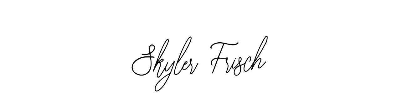 Make a beautiful signature design for name Skyler Frisch. Use this online signature maker to create a handwritten signature for free. Skyler Frisch signature style 12 images and pictures png