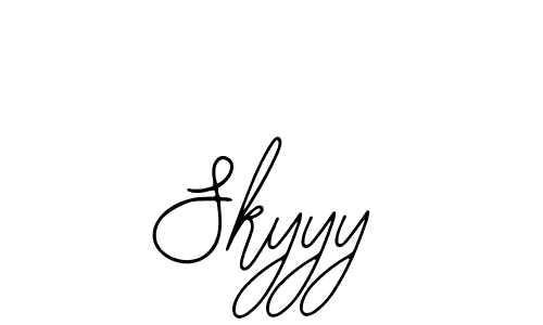 Skyyy stylish signature style. Best Handwritten Sign (Bearetta-2O07w) for my name. Handwritten Signature Collection Ideas for my name Skyyy. Skyyy signature style 12 images and pictures png