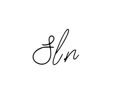 Design your own signature with our free online signature maker. With this signature software, you can create a handwritten (Bearetta-2O07w) signature for name Sl.n. Sl.n signature style 12 images and pictures png