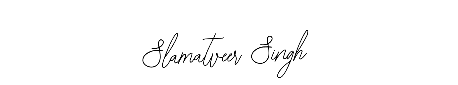 You can use this online signature creator to create a handwritten signature for the name Slamatveer Singh. This is the best online autograph maker. Slamatveer Singh signature style 12 images and pictures png