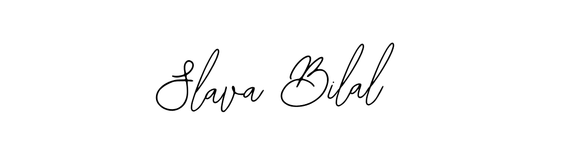 Make a beautiful signature design for name Slava Bilal. Use this online signature maker to create a handwritten signature for free. Slava Bilal signature style 12 images and pictures png