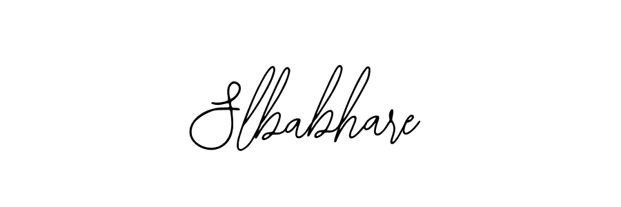 Use a signature maker to create a handwritten signature online. With this signature software, you can design (Bearetta-2O07w) your own signature for name Slbabhare. Slbabhare signature style 12 images and pictures png