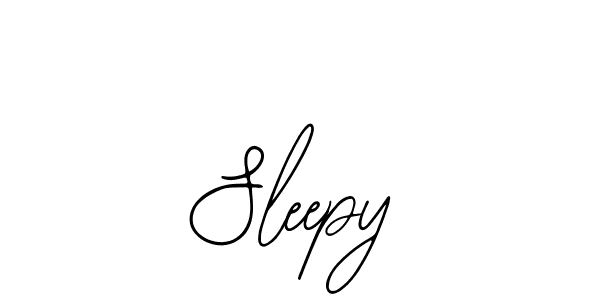 Also You can easily find your signature by using the search form. We will create Sleepy name handwritten signature images for you free of cost using Bearetta-2O07w sign style. Sleepy signature style 12 images and pictures png