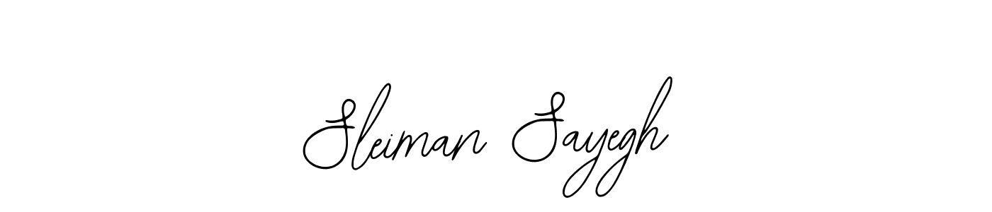 How to Draw Sleiman Sayegh signature style? Bearetta-2O07w is a latest design signature styles for name Sleiman Sayegh. Sleiman Sayegh signature style 12 images and pictures png