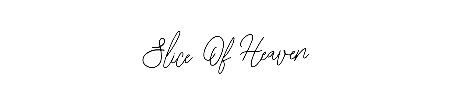 How to Draw Slice Of Heaven signature style? Bearetta-2O07w is a latest design signature styles for name Slice Of Heaven. Slice Of Heaven signature style 12 images and pictures png