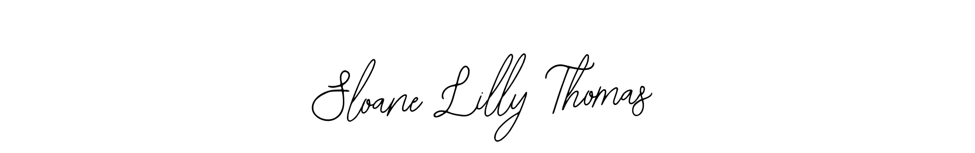 Create a beautiful signature design for name Sloane Lilly Thomas. With this signature (Bearetta-2O07w) fonts, you can make a handwritten signature for free. Sloane Lilly Thomas signature style 12 images and pictures png