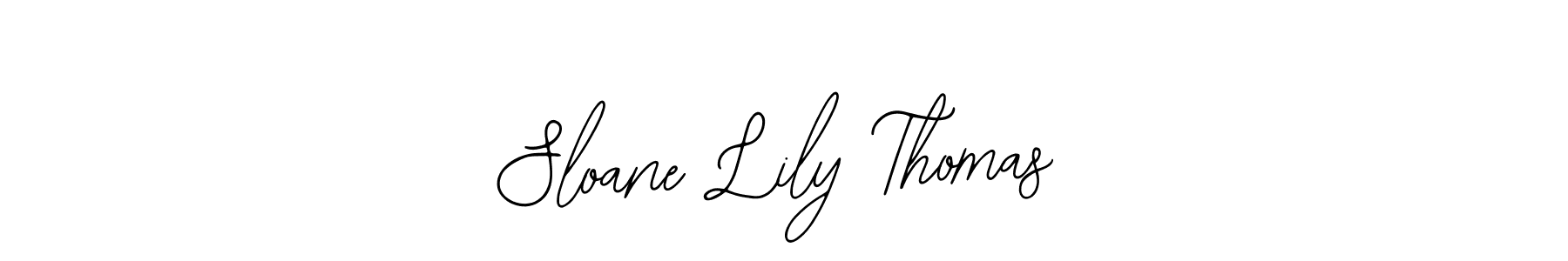 Sloane Lily Thomas stylish signature style. Best Handwritten Sign (Bearetta-2O07w) for my name. Handwritten Signature Collection Ideas for my name Sloane Lily Thomas. Sloane Lily Thomas signature style 12 images and pictures png