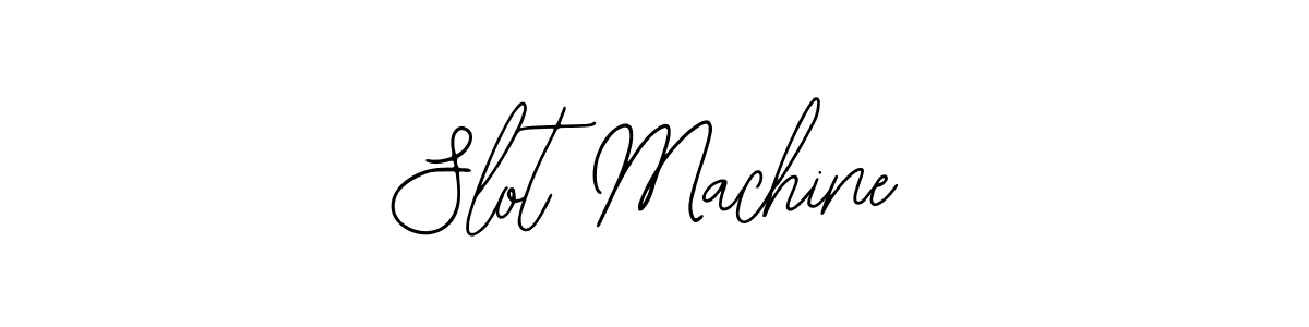 Make a beautiful signature design for name Slot Machine. Use this online signature maker to create a handwritten signature for free. Slot Machine signature style 12 images and pictures png