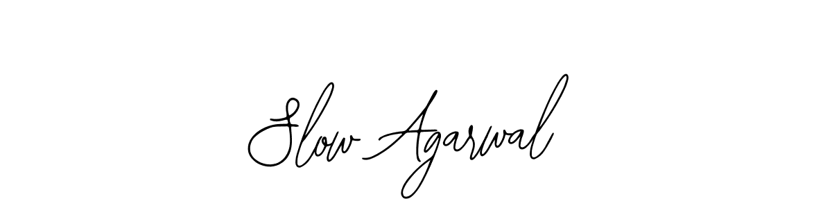 Create a beautiful signature design for name Slow Agarwal. With this signature (Bearetta-2O07w) fonts, you can make a handwritten signature for free. Slow Agarwal signature style 12 images and pictures png