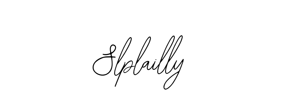 Similarly Bearetta-2O07w is the best handwritten signature design. Signature creator online .You can use it as an online autograph creator for name Slplailly. Slplailly signature style 12 images and pictures png