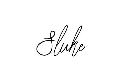 Best and Professional Signature Style for Sluke. Bearetta-2O07w Best Signature Style Collection. Sluke signature style 12 images and pictures png