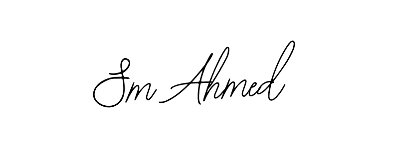 How to make Sm Ahmed signature? Bearetta-2O07w is a professional autograph style. Create handwritten signature for Sm Ahmed name. Sm Ahmed signature style 12 images and pictures png