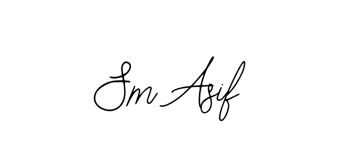 It looks lik you need a new signature style for name Sm Asif. Design unique handwritten (Bearetta-2O07w) signature with our free signature maker in just a few clicks. Sm Asif signature style 12 images and pictures png