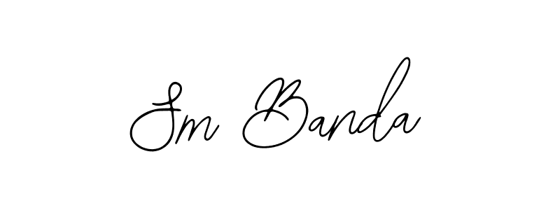Also we have Sm Banda name is the best signature style. Create professional handwritten signature collection using Bearetta-2O07w autograph style. Sm Banda signature style 12 images and pictures png
