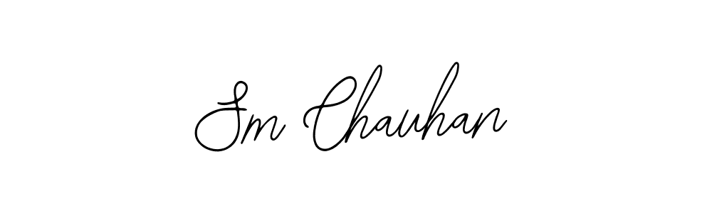 Use a signature maker to create a handwritten signature online. With this signature software, you can design (Bearetta-2O07w) your own signature for name Sm Chauhan. Sm Chauhan signature style 12 images and pictures png