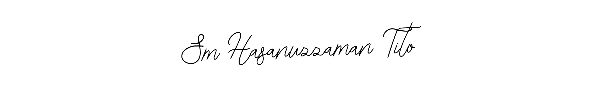 Also we have Sm Hasanuzzaman Tito name is the best signature style. Create professional handwritten signature collection using Bearetta-2O07w autograph style. Sm Hasanuzzaman Tito signature style 12 images and pictures png