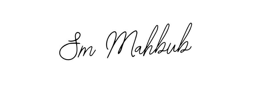 Make a beautiful signature design for name Sm Mahbub. With this signature (Bearetta-2O07w) style, you can create a handwritten signature for free. Sm Mahbub signature style 12 images and pictures png