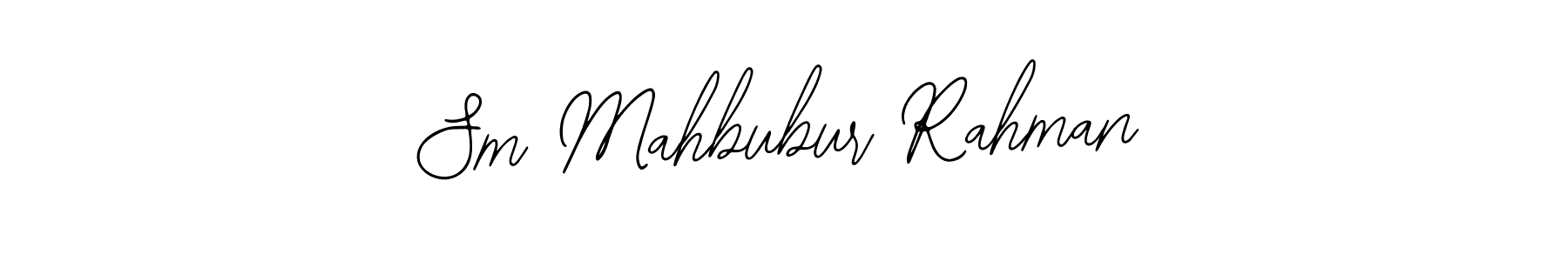 if you are searching for the best signature style for your name Sm Mahbubur Rahman. so please give up your signature search. here we have designed multiple signature styles  using Bearetta-2O07w. Sm Mahbubur Rahman signature style 12 images and pictures png