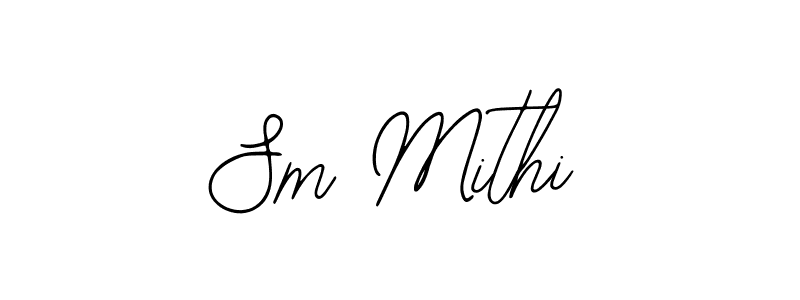 How to make Sm Mithi signature? Bearetta-2O07w is a professional autograph style. Create handwritten signature for Sm Mithi name. Sm Mithi signature style 12 images and pictures png