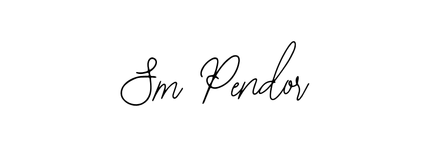 How to Draw Sm Pendor signature style? Bearetta-2O07w is a latest design signature styles for name Sm Pendor. Sm Pendor signature style 12 images and pictures png