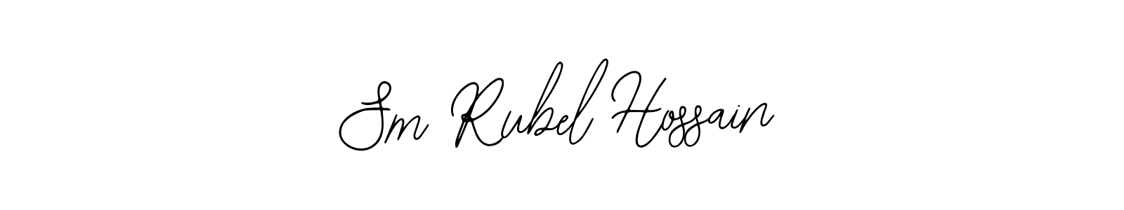 Also You can easily find your signature by using the search form. We will create Sm Rubel Hossain name handwritten signature images for you free of cost using Bearetta-2O07w sign style. Sm Rubel Hossain signature style 12 images and pictures png