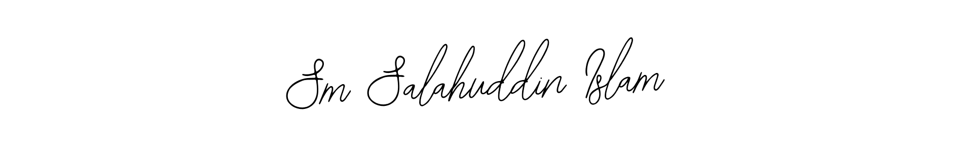 Design your own signature with our free online signature maker. With this signature software, you can create a handwritten (Bearetta-2O07w) signature for name Sm Salahuddin Islam. Sm Salahuddin Islam signature style 12 images and pictures png
