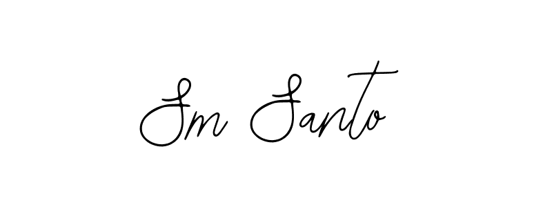 The best way (Bearetta-2O07w) to make a short signature is to pick only two or three words in your name. The name Sm Santo include a total of six letters. For converting this name. Sm Santo signature style 12 images and pictures png