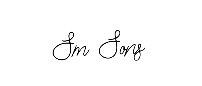 See photos of Sm Sons official signature by Spectra . Check more albums & portfolios. Read reviews & check more about Bearetta-2O07w font. Sm Sons signature style 12 images and pictures png