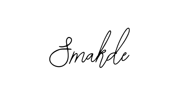 How to Draw Smakde signature style? Bearetta-2O07w is a latest design signature styles for name Smakde. Smakde signature style 12 images and pictures png