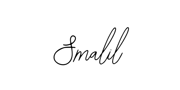 This is the best signature style for the Smalil name. Also you like these signature font (Bearetta-2O07w). Mix name signature. Smalil signature style 12 images and pictures png