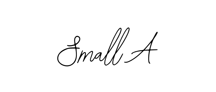 Small A stylish signature style. Best Handwritten Sign (Bearetta-2O07w) for my name. Handwritten Signature Collection Ideas for my name Small A. Small A signature style 12 images and pictures png