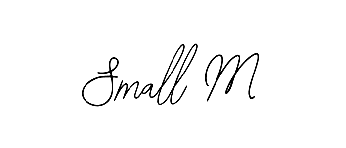 How to make Small M signature? Bearetta-2O07w is a professional autograph style. Create handwritten signature for Small M name. Small M signature style 12 images and pictures png