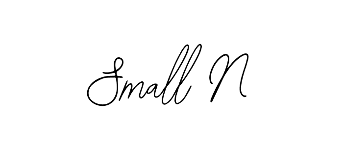 You should practise on your own different ways (Bearetta-2O07w) to write your name (Small N) in signature. don't let someone else do it for you. Small N signature style 12 images and pictures png