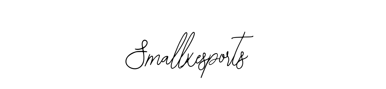 Make a beautiful signature design for name Smallxesports. With this signature (Bearetta-2O07w) style, you can create a handwritten signature for free. Smallxesports signature style 12 images and pictures png