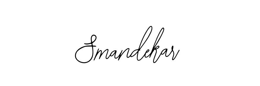 It looks lik you need a new signature style for name Smandekar. Design unique handwritten (Bearetta-2O07w) signature with our free signature maker in just a few clicks. Smandekar signature style 12 images and pictures png