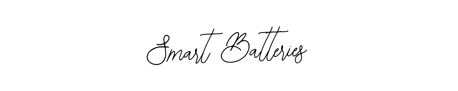 Smart Batteries stylish signature style. Best Handwritten Sign (Bearetta-2O07w) for my name. Handwritten Signature Collection Ideas for my name Smart Batteries. Smart Batteries signature style 12 images and pictures png