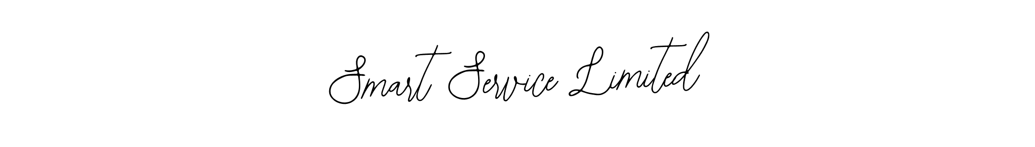 Design your own signature with our free online signature maker. With this signature software, you can create a handwritten (Bearetta-2O07w) signature for name Smart Service Limited. Smart Service Limited signature style 12 images and pictures png