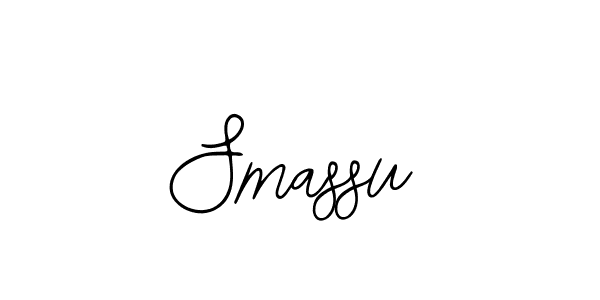Use a signature maker to create a handwritten signature online. With this signature software, you can design (Bearetta-2O07w) your own signature for name Smassu. Smassu signature style 12 images and pictures png