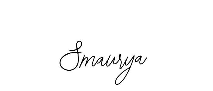 You should practise on your own different ways (Bearetta-2O07w) to write your name (Smaurya) in signature. don't let someone else do it for you. Smaurya signature style 12 images and pictures png