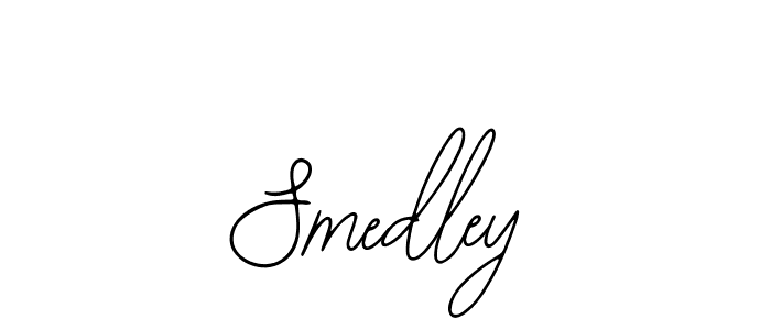 You should practise on your own different ways (Bearetta-2O07w) to write your name (Smedley) in signature. don't let someone else do it for you. Smedley signature style 12 images and pictures png