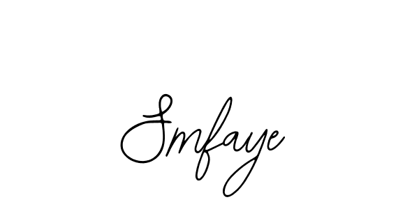 Smfaye stylish signature style. Best Handwritten Sign (Bearetta-2O07w) for my name. Handwritten Signature Collection Ideas for my name Smfaye. Smfaye signature style 12 images and pictures png