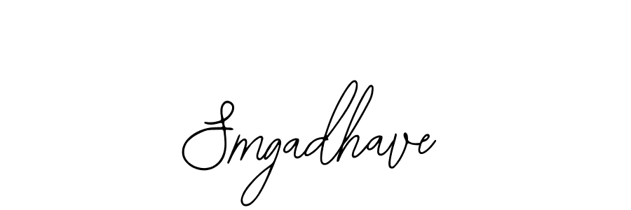 Smgadhave stylish signature style. Best Handwritten Sign (Bearetta-2O07w) for my name. Handwritten Signature Collection Ideas for my name Smgadhave. Smgadhave signature style 12 images and pictures png