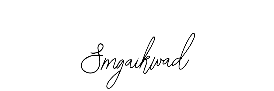 The best way (Bearetta-2O07w) to make a short signature is to pick only two or three words in your name. The name Smgaikwad include a total of six letters. For converting this name. Smgaikwad signature style 12 images and pictures png