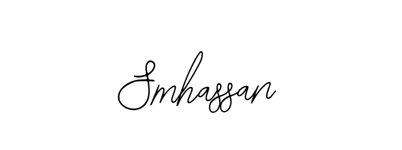 Also we have Smhassan name is the best signature style. Create professional handwritten signature collection using Bearetta-2O07w autograph style. Smhassan signature style 12 images and pictures png