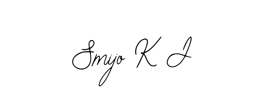 How to Draw Smijo K J signature style? Bearetta-2O07w is a latest design signature styles for name Smijo K J. Smijo K J signature style 12 images and pictures png